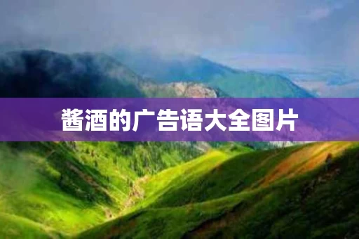 酱酒的广告语大全图片