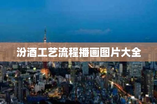 汾酒工艺流程播画图片大全