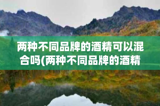 两种不同品牌的酒精可以混合吗(两种不同品牌的酒精可以混合吗为什么) 两种不同品牌的酒精可以混合吗(两种不同品牌的酒精可以混合吗为什么)