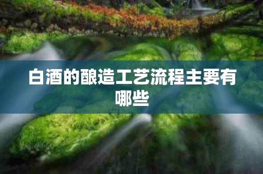 白酒的酿造工艺流程主要有哪些