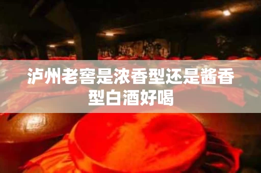 泸州老窖是浓香型还是酱香型白酒好喝