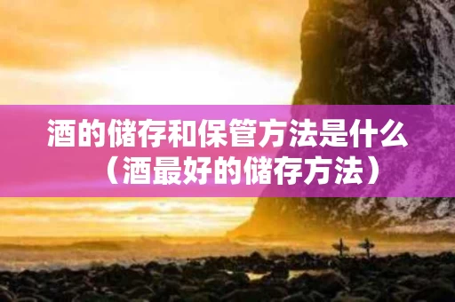 酒的储存和保管方法是什么（酒最好的储存方法）