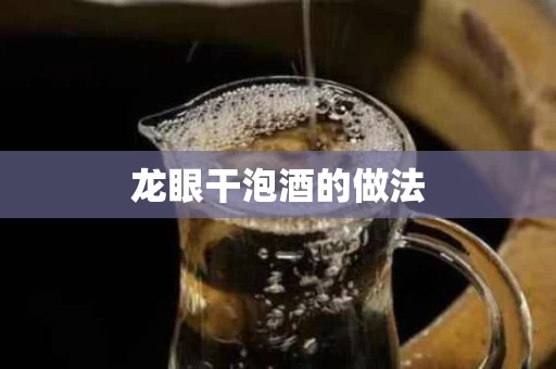 龙眼干泡酒的做法