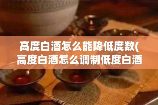 高度白酒怎么能降低度数(高度白酒怎么调制低度白酒)