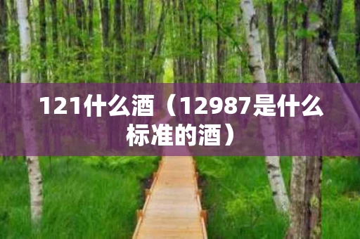 121什么酒（12987是什么标准的酒）