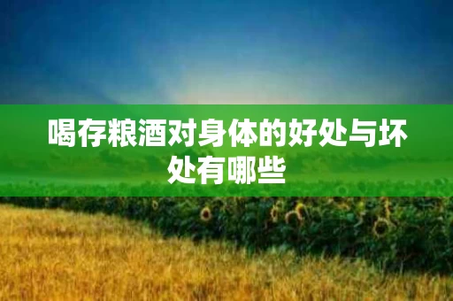 喝存粮酒对身体的好处与坏处有哪些