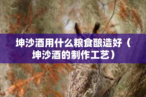 坤沙酒用什么粮食酿造好（坤沙酒的制作工艺）