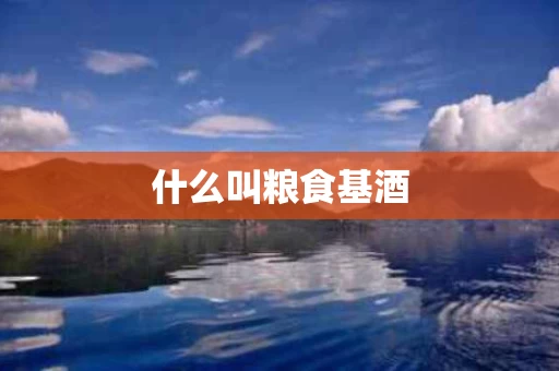 什么叫粮食基酒 什么叫粮食基酒