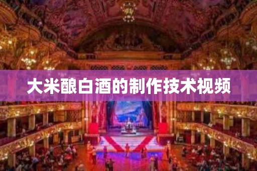 大米酿白酒的制作技术视频