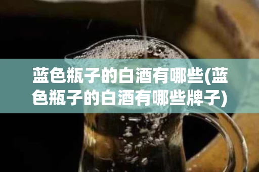 蓝色瓶子的白酒有哪些(蓝色瓶子的白酒有哪些牌子)