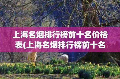 上海名烟排行榜前十名价格表(上海名烟排行榜前十名价格表图片)