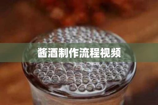 酱酒制作流程视频