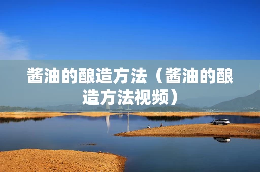 酱油的酿造方法（酱油的酿造方法视频）