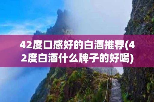 42度口感好的白酒推荐(42度白酒什么牌子的好喝)