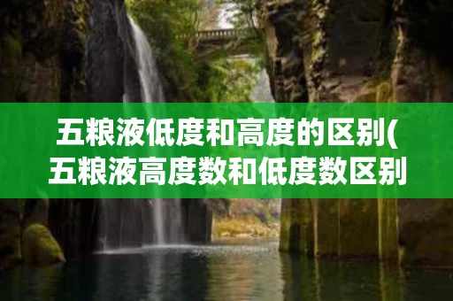 五粮液低度和高度的区别(五粮液高度数和低度数区别)