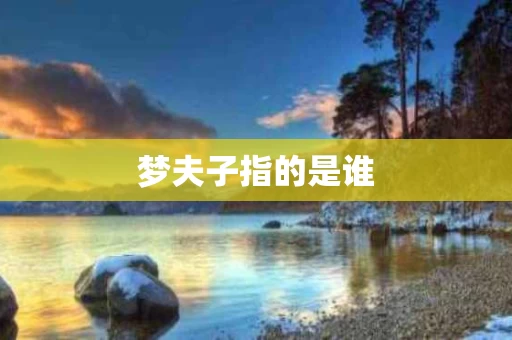 梦夫子指的是谁