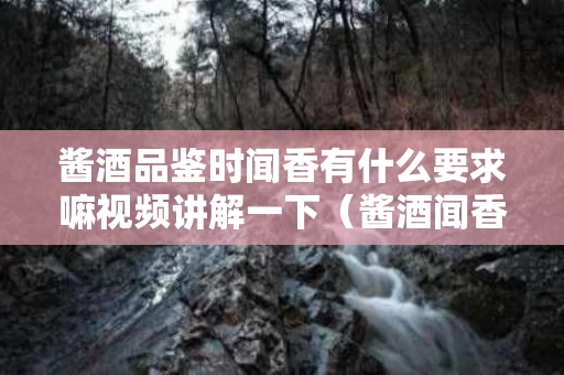 酱酒品鉴时闻香有什么要求嘛视频讲解一下（酱酒闻香的方法）