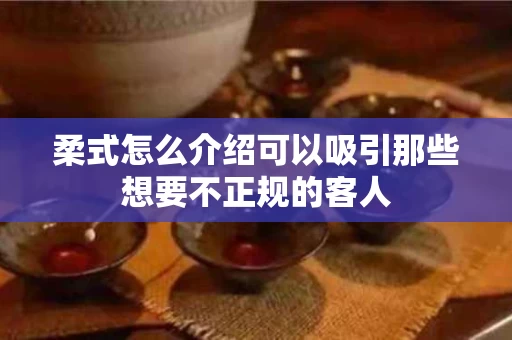 柔式怎么介绍可以吸引那些想要不正规的客人