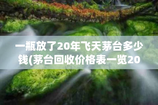 一瓶放了20年飞天茅台多少钱(茅台回收价格表一览2023)