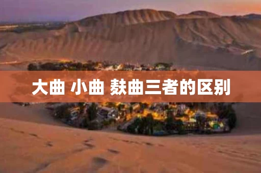 大曲 小曲 麸曲三者的区别